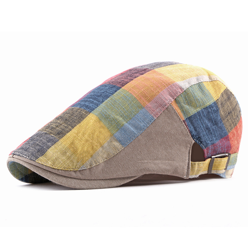Unisex Cotton Plaid Newsboy Be – обзор и цена Newsboy Cap Ivy