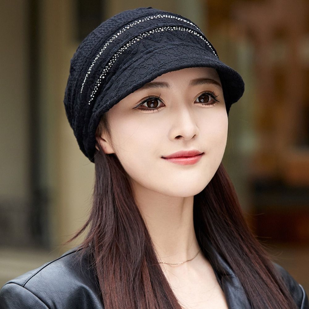 Hollow Out Flower Beanie Cap B – обзор и цена Baseball Cap Structured