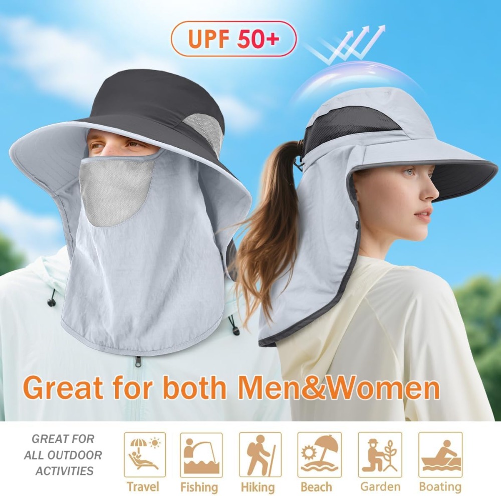 Men&Women Wide Brim Fishing Po – обзор и цена Sun Hat Wide Brim