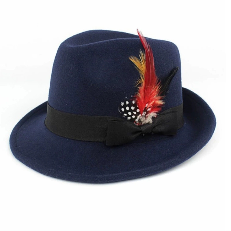 Hot-Selling Feather Top Hat Br – обзор и цена Fedora Hat Wool